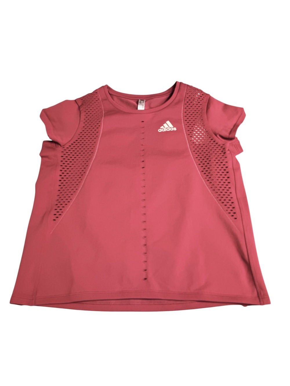 NWT Adidas Pink Activewear Workout Tee Medium